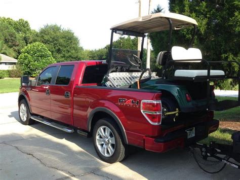 Can I Transport Golf Cart In Truck Bed While Pulling Travel Trailer