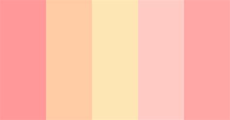 Pink And Peach Color Scheme Peach Peach Color