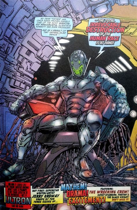 Ultron By George Perez °° Comic Books Art Avengers Art Marvel Villains