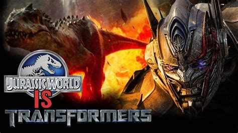 Jurassic World Is Transformers Extended Dub Youtube