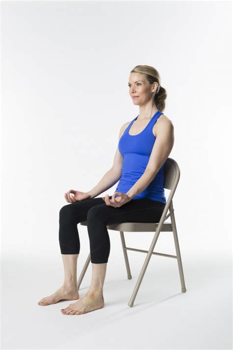 The Best Chair Yoga Moves To Combat Back Pain Los Angeles Public