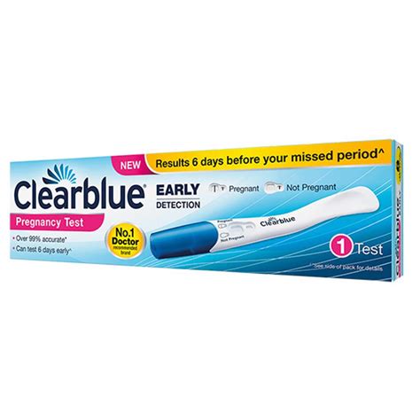 Clearblue Early Detection Pregnancy Test Stauntons Pharmacy Ireland