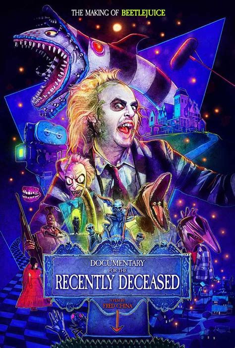 Beetlejuice Documentary Gets An Amazing Poster From Stranger Things