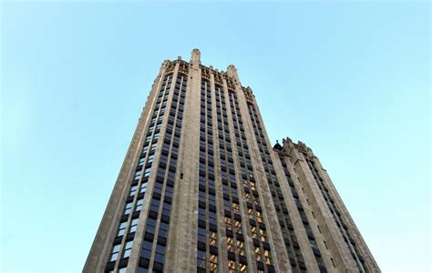 Tribune Tower Condominium Conversions Exterior Wraps Up Chicago Yimby
