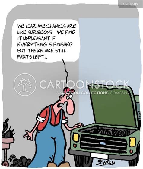 Car Parts Cartoons And Comics Funny Pictures From Cartoonstock
