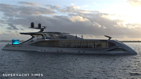 Cantharus The 69m Futuristic Superyacht Concept With An Underwater Lounge