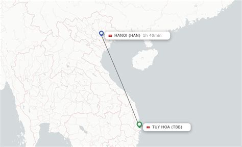 Direct Non Stop Flights From Tuy Hoa To Hanoi Schedules