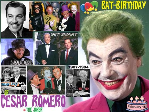 Remembering Cesar Romero Born February 15 1907 And Passed Away On