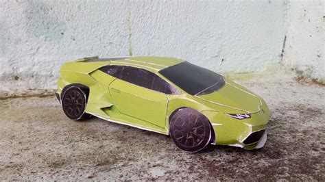 How To Make A Lamborghini Car Out Of Paper Classic Car Walls