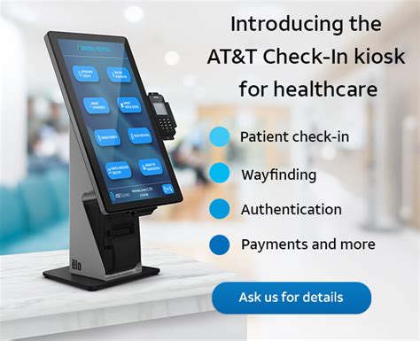 Patient Check In Kiosk At Atandt Business