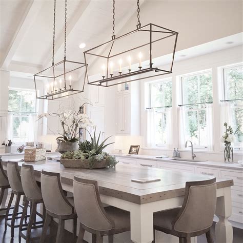 From industrial to a vintage look get that farmhouse style with these! Lighting! Table! Chairs. Everything. Perfect. # ...