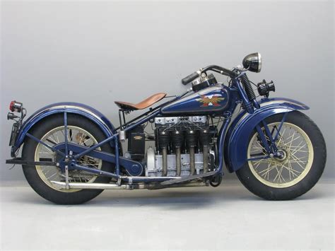 Henderson Kj 1929 1301 Cc Four Cylinder Vintage Indian Motorcycles