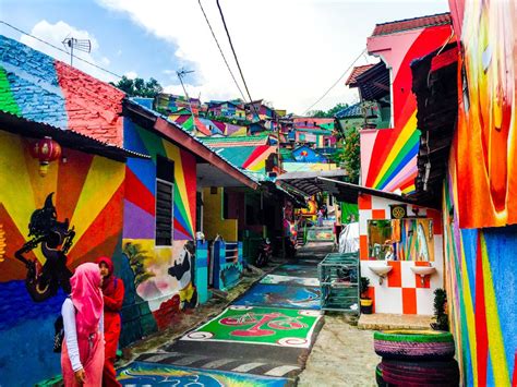 Colourful Kampung Pelangi The Rainbow Village Photo Diary Wonosari