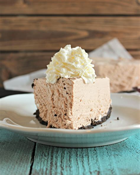 Frozen Hot Chocolate Cheesecake Chelseas Messy Apron