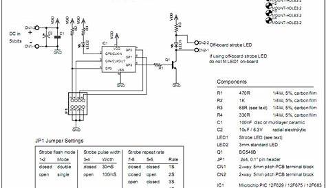 led stroboscope circuit diagram