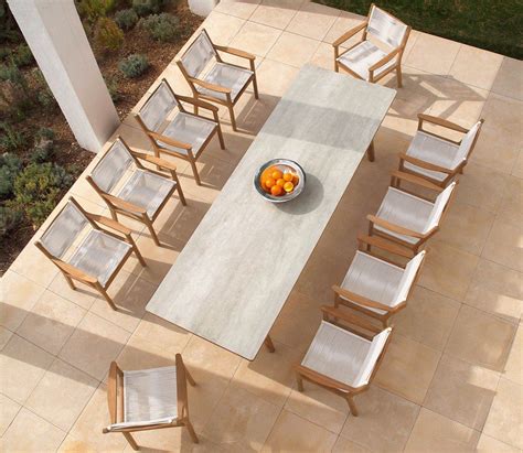Barlow Tyrie Monterey 10 Seater White Dining Set Outdoor Wood Dining