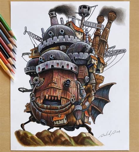 Drawings Spanning Many Different Subjects Ghibli Artwork Studio