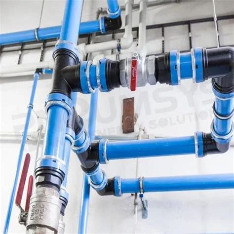 Air Piping Fitting And Services Modular Compressed Air Aluminium Piping