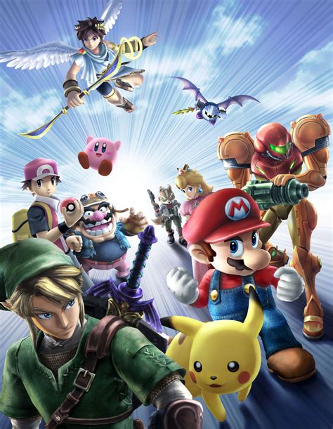 Super Smash Bros Brawl All Of The Classic Characters Pitted Against