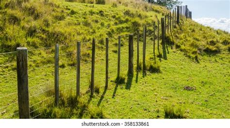 Fences Farm Dividing Land Stock Photo 358133861 Shutterstock