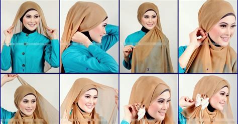 15 Tutorial Hijab Segi Empat Youtube