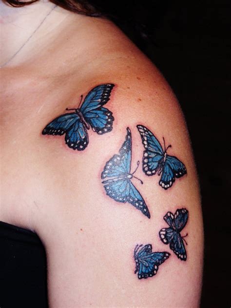 Shoulder Butterfly Tattoo Designs Ideas And Meaning Tattoos For You