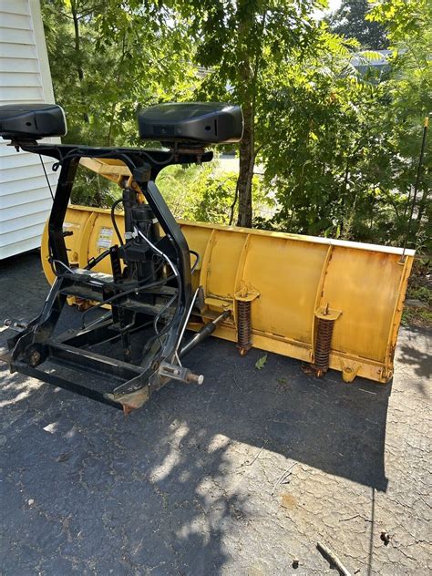 Fisher Minute Mount 2 8 Ft Snow Plow Complete Ebay
