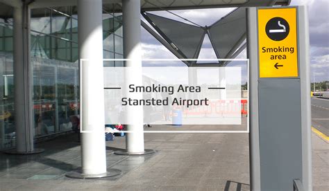 Smoking Area At Stansted Airport 1st Airport Taxis