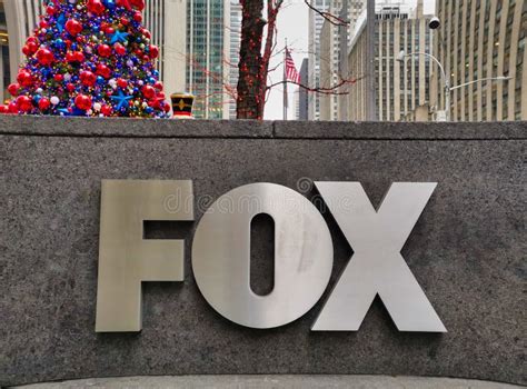 Fox News Sixth Avenue Headquarters In Midtown Manhattan New York