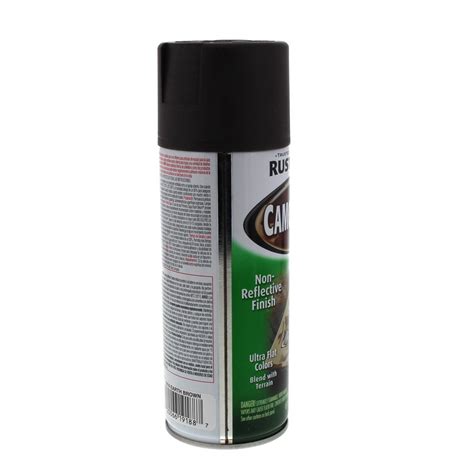 Camouflage Earth Brown Non Reflective Ultra Flat Finish 340g Spray Can