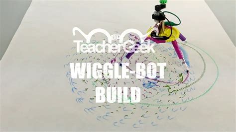 Dancing Scribbling Wiggle Bot Example Build 1 Stem Elementary