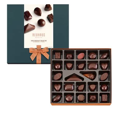 Neuhaus Belgian Chocolate All Dark Chocolates Collection T Box 24