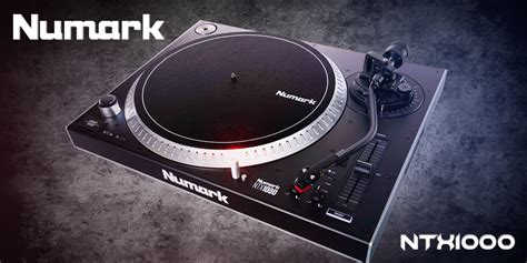 Numark Ntx Professional High Torque Direct Drive Turntable With Us Jg Superstore