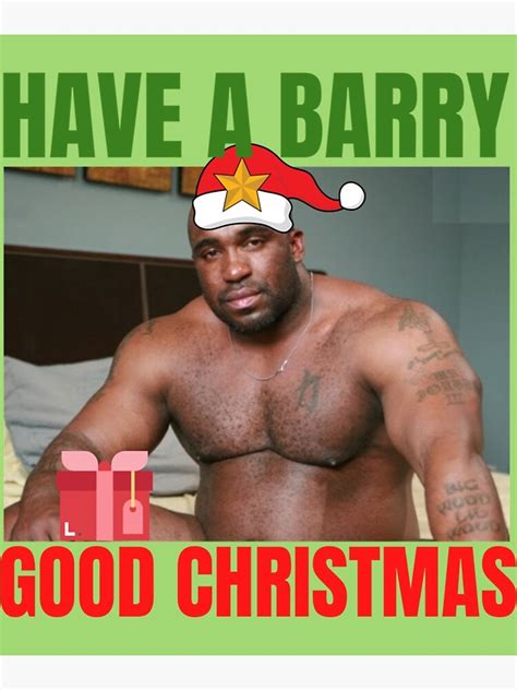 Póster Big Dick Black Guy Meme Barry Wood De Flookav Redbubble
