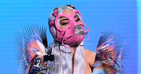 Lady Gaga Face Masks A Look At Every One She Wore At The 2020 Vmas