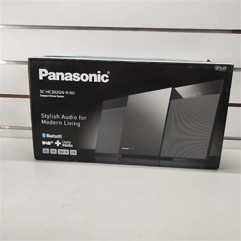 Panasonic Sc Hc302gn K Black Compact Stereo System S