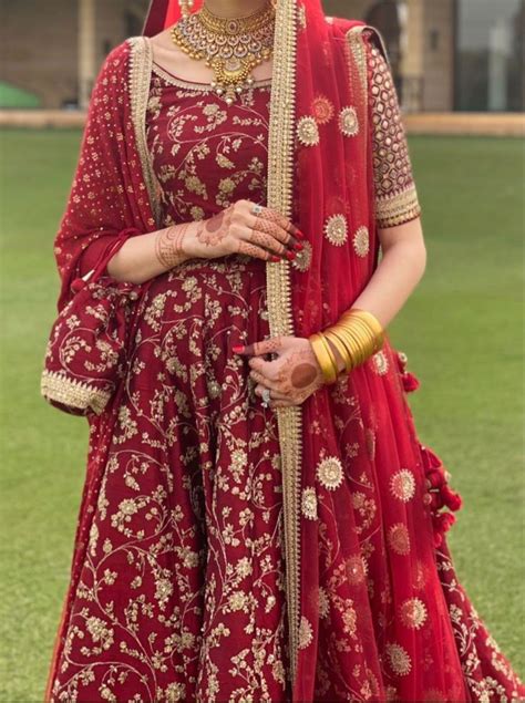 Bride Wearing Sabyasachi On Her Shendi Mehndi Shaadi Combined