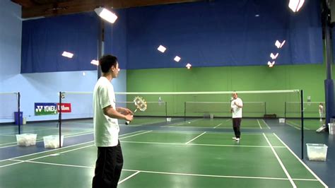 How To Hit An Overhead Drop Shot In Badminton Badminton Youtube