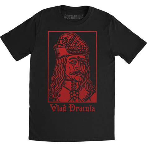 Vlad The Impaler Vlad Dracula Slim Fit T Shirt 206011 Rockabilia