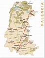 Provincia De Palencia Mapa