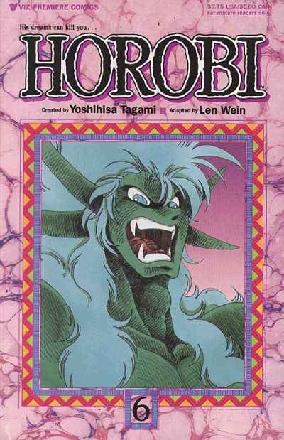 Horobi 6 In Very Fine Condition Viz Comics S4 Ebay