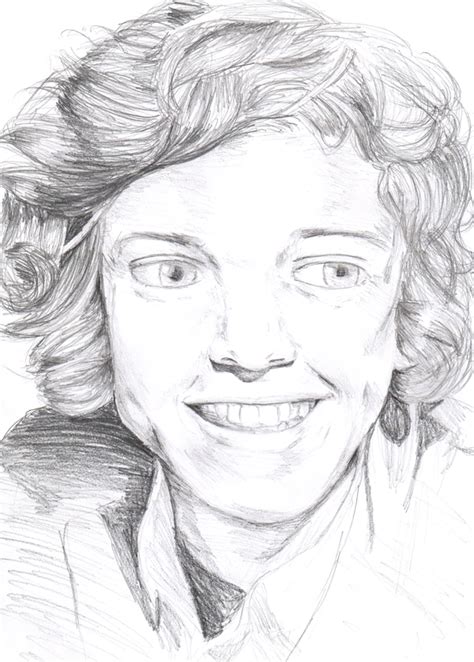 Harry Styles Sketch By Take Over World On Deviantart