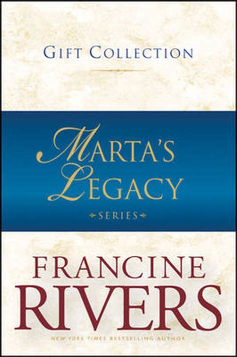 Martas Legacy Collection By Francine Rivers English Paperback Book