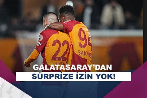Galatasaray Pendik Deplasman Nda Golle G Ld Asist Analiz
