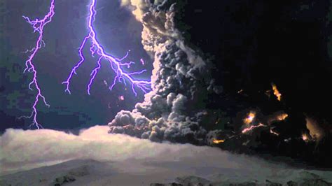 Volcano Lightning Slide Show Youtube