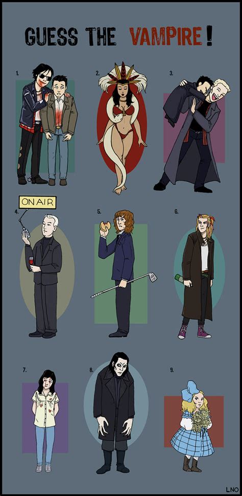 Guess The Pop Culture Vampire By Lamecho On Deviantart