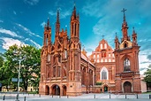 Visit Church of St. Anne, Vilnius | Roman catholic church, Vilnius, Church