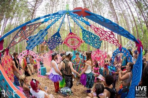 This Is What A Wedding Inside Of Electric Forest Looks Like