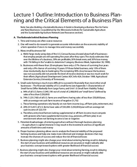Preparing a business plan, a guide for. FREE 18+ Sample Small Business Plan Templates in PDF | MS ...