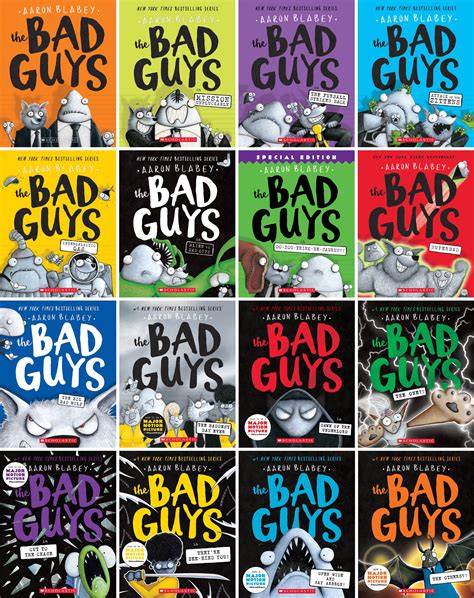 Bad Guys The Complete Series Collection Books 1 16